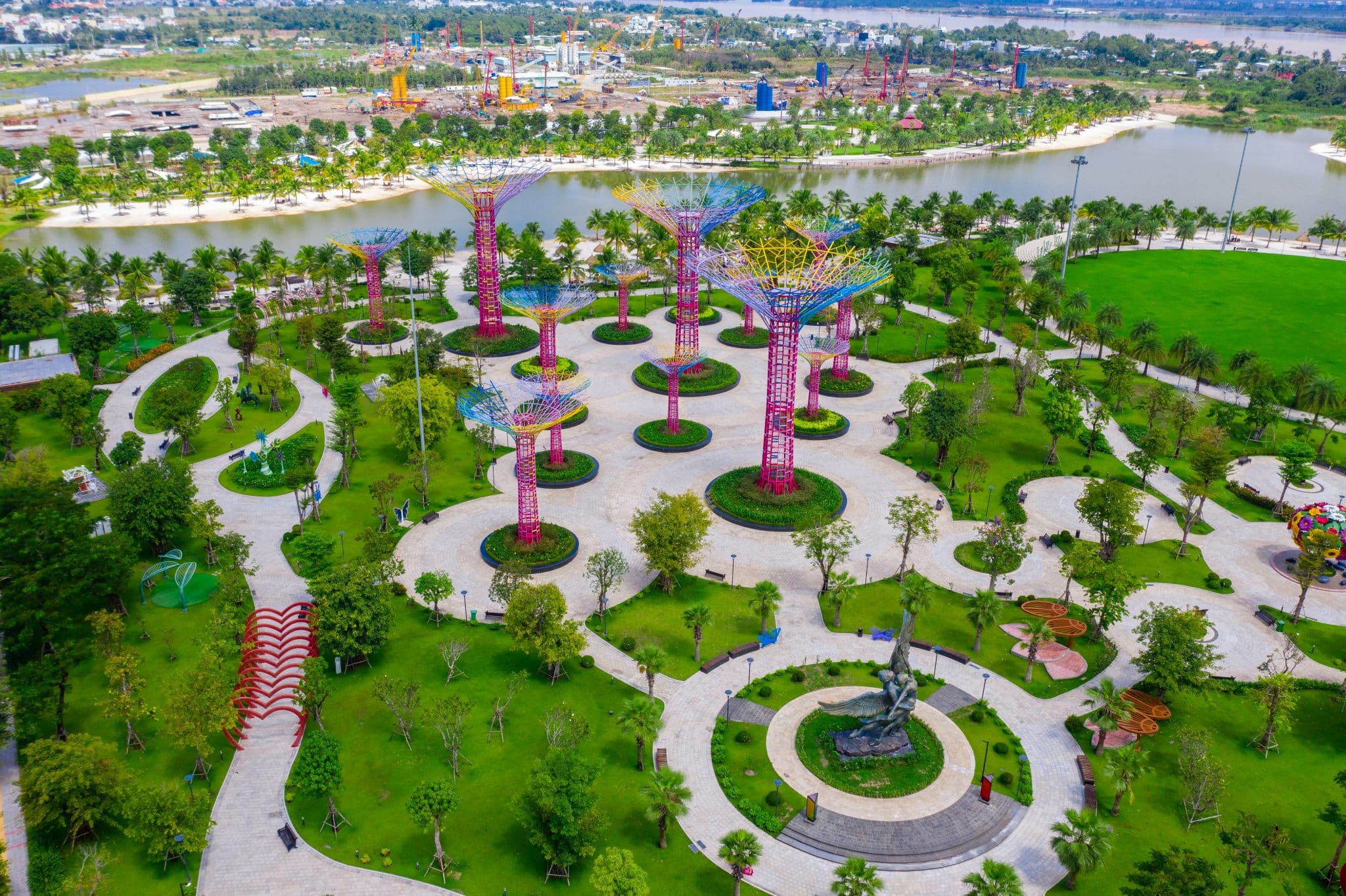 công viên dự án vinhomes saigon park hóc môn