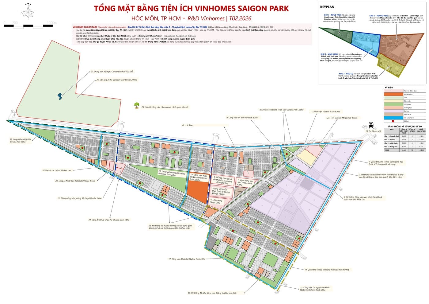 Quy hoạch 1/500 Vinhomes Hóc Môn