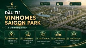 vì sao mua đầu tư vinhomes saigon park
