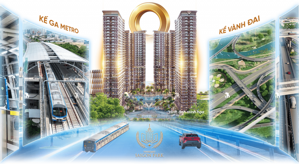 hạ tầng dự án vinhomes saigon park hóc môn