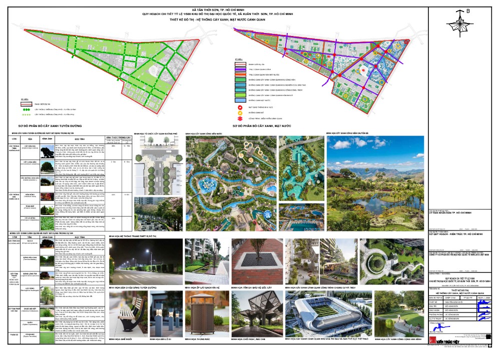 quy hoạch mặt bằng cảnh quan vinhomes saigon park hóc môn
