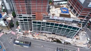 hình flycam Tiến độ One Central Saigon