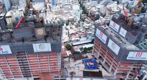 ảnh công trường Tiến độ One Central Saigon