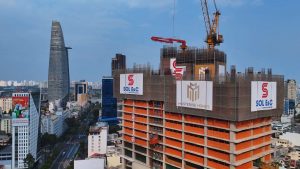 tiến độ tháng 6 One Central Saigon
